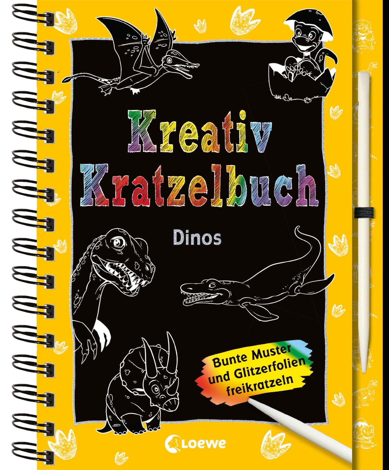 Cover: 9783785582015 | Kreativ-Kratzelbuch: Dinos | Taschenbuch | Kreativ-Kratzelbuch | 68 S.