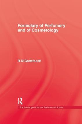 Cover: 9781138974555 | Formulary Of Perfumery | R-M Gattefosse | Taschenbuch | Englisch