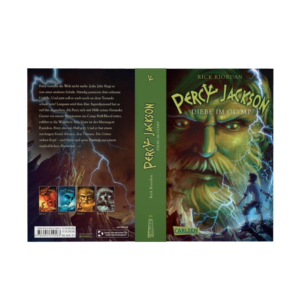 Bild: 9783551310583 | Percy Jackson 01. Diebe im Olymp | Rick Riordan | Taschenbuch | 448 S.