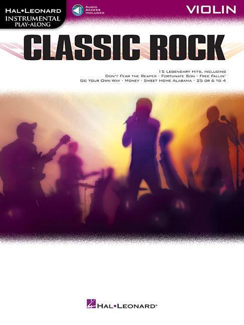 Cover: 9781540053312 | Classic Rock | Instrumental Play-Along for Violin | Hal Leonard Corp