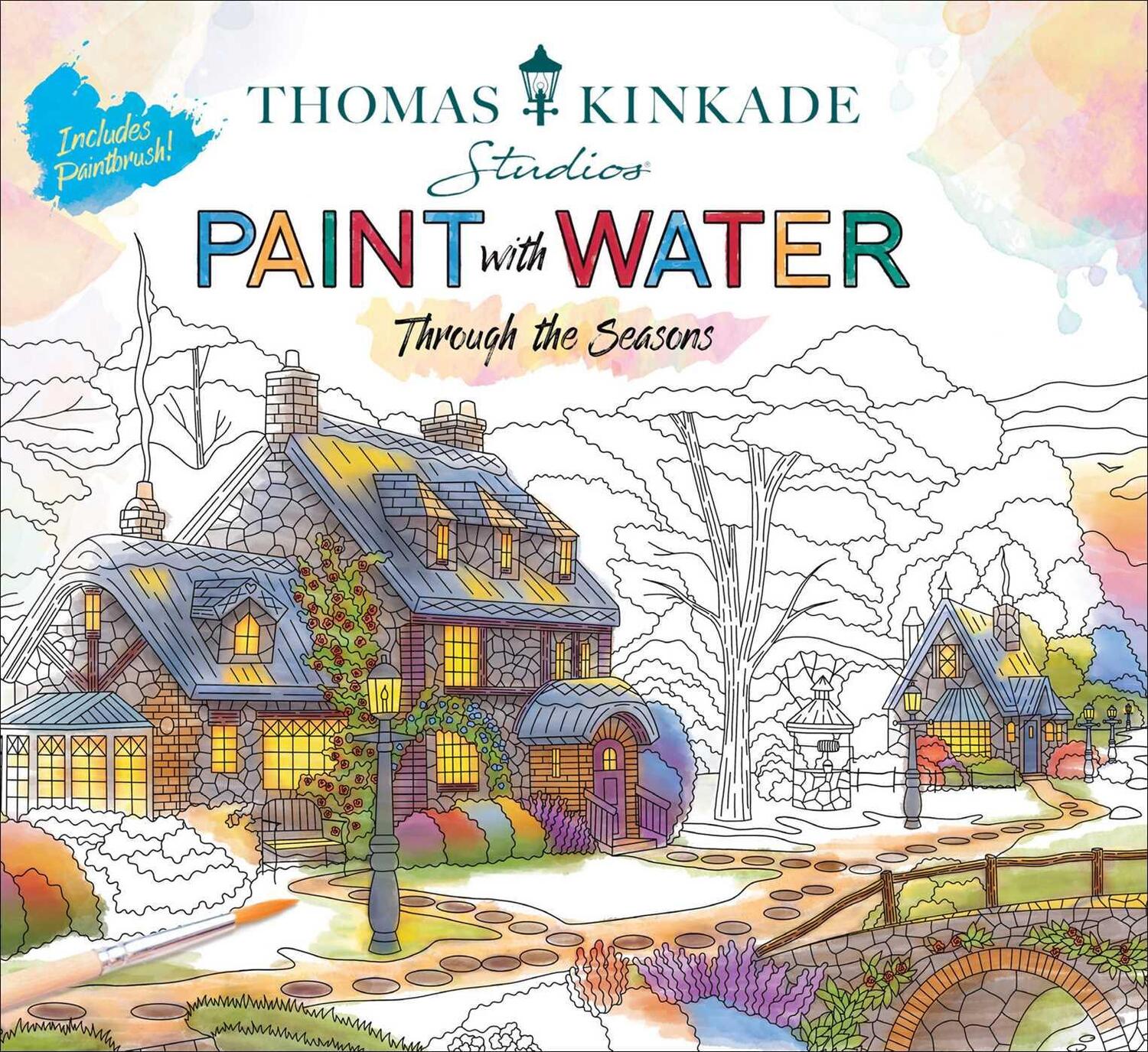 Cover: 9781667205458 | Thomas Kinkade Paint with Water | Through the Seasons | Press | Buch