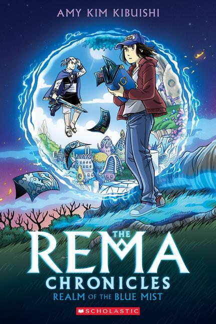 Cover: 9781338115130 | Realm of the Blue Mist: A Graphic Novel (the Rema Chronicles #1)