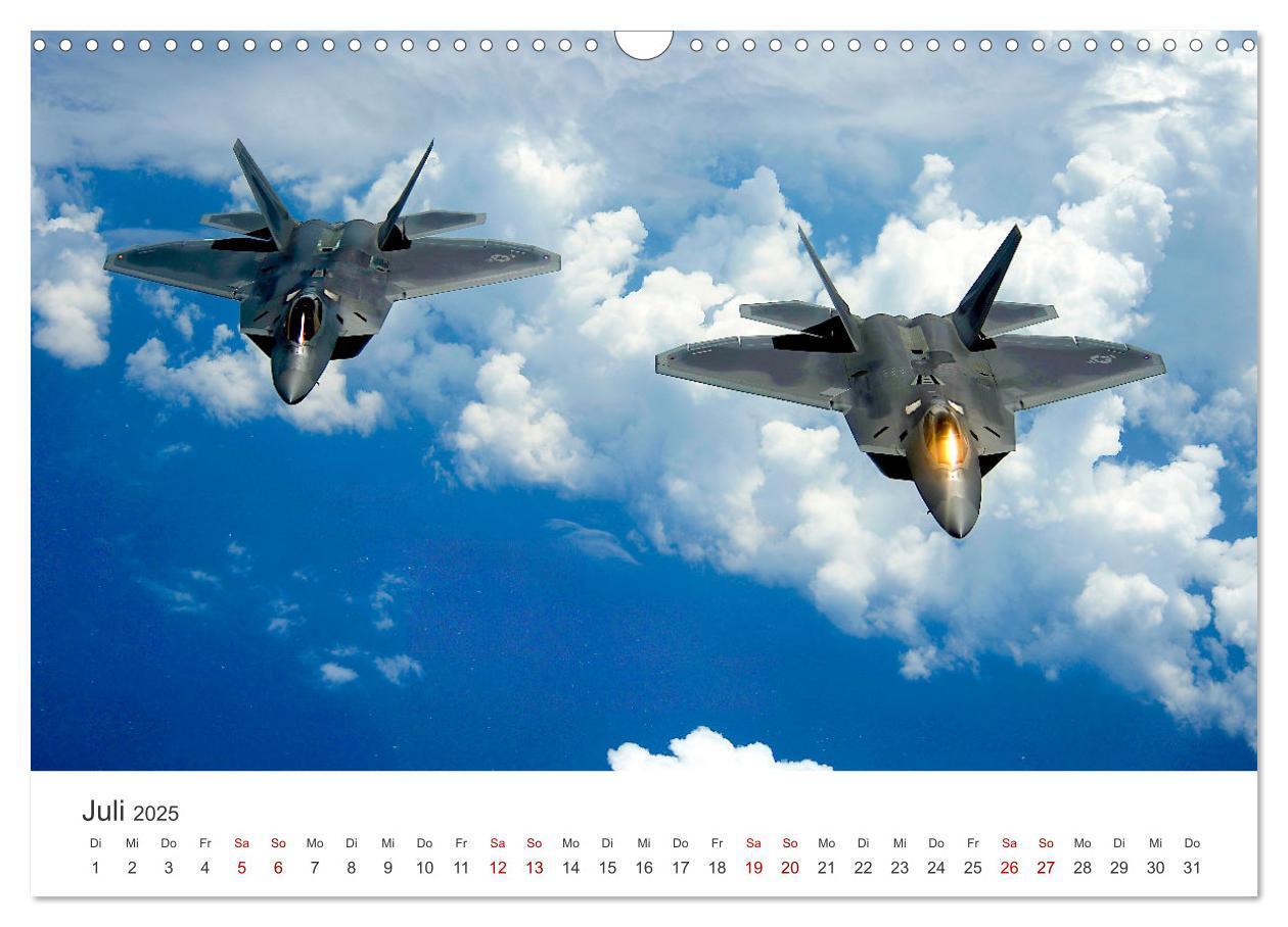 Bild: 9783383918339 | Kampfjets - Düsenjäger-Kalender (Wandkalender 2025 DIN A3 quer),...