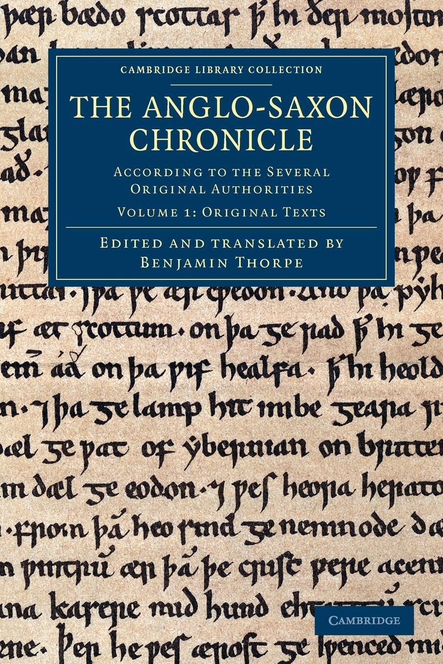 Cover: 9781108042840 | The Anglo-Saxon Chronicle - Volume 1 | Benjamin Thorpe | Taschenbuch
