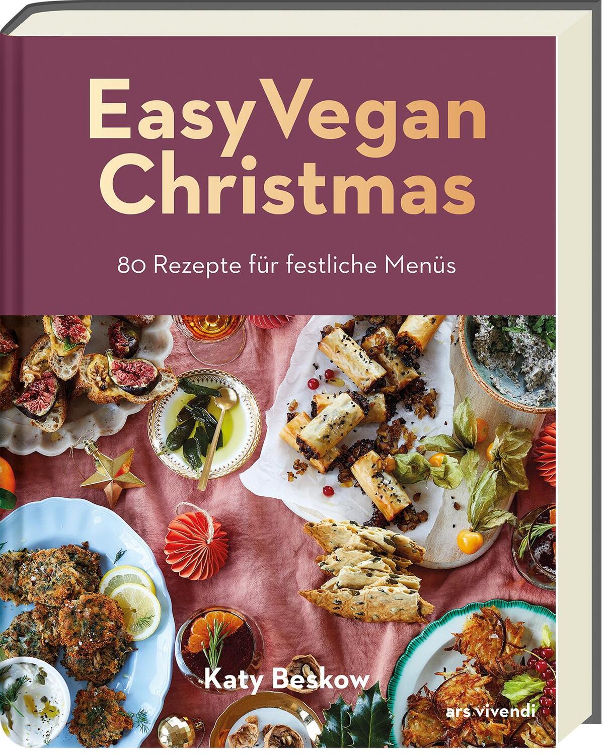 Cover: 9783747205365 | Easy Vegan Christmas | 80 Rezepte für festliche Menüs | Katy Beskow