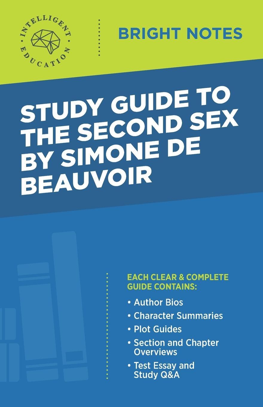 Cover: 9781645423928 | Study Guide to The Second Sex by Simone de Beauvoir | Taschenbuch