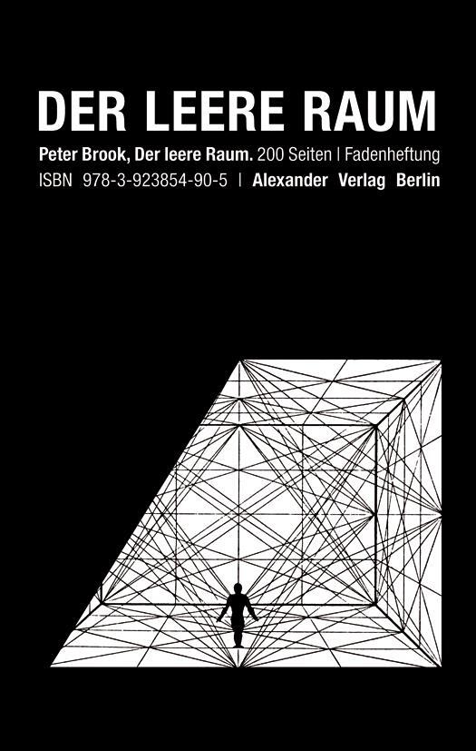 Cover: 9783923854905 | Der leere Raum | Peter Brook | Taschenbuch | Deutsch | 2015