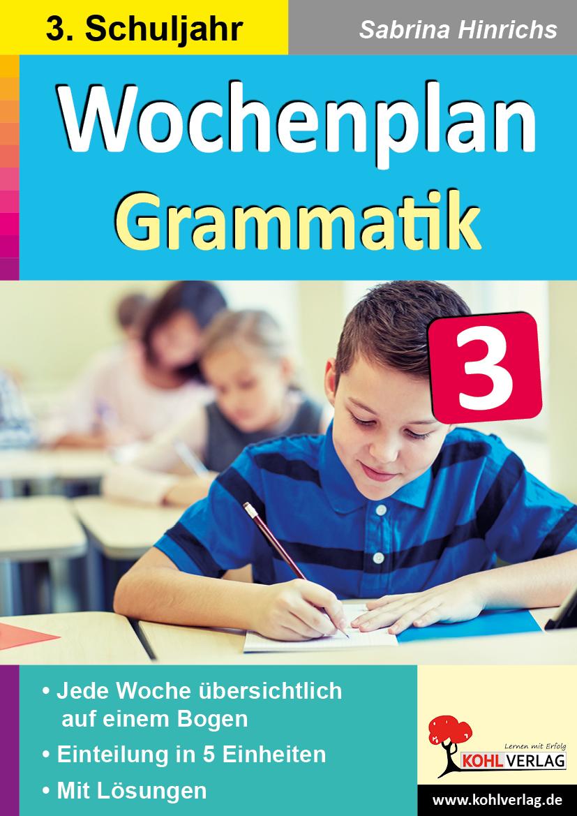 Cover: 9783985580408 | Wochenplan Grammatik / Klasse 3 | Tim Schrödel | Taschenbuch | 68 S.