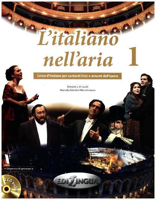 Cover: 9788898433339 | L'Italiano nell'aria, m. 2 Audio-CDs. Vol.1 | Brioschi (u. a.) | Buch