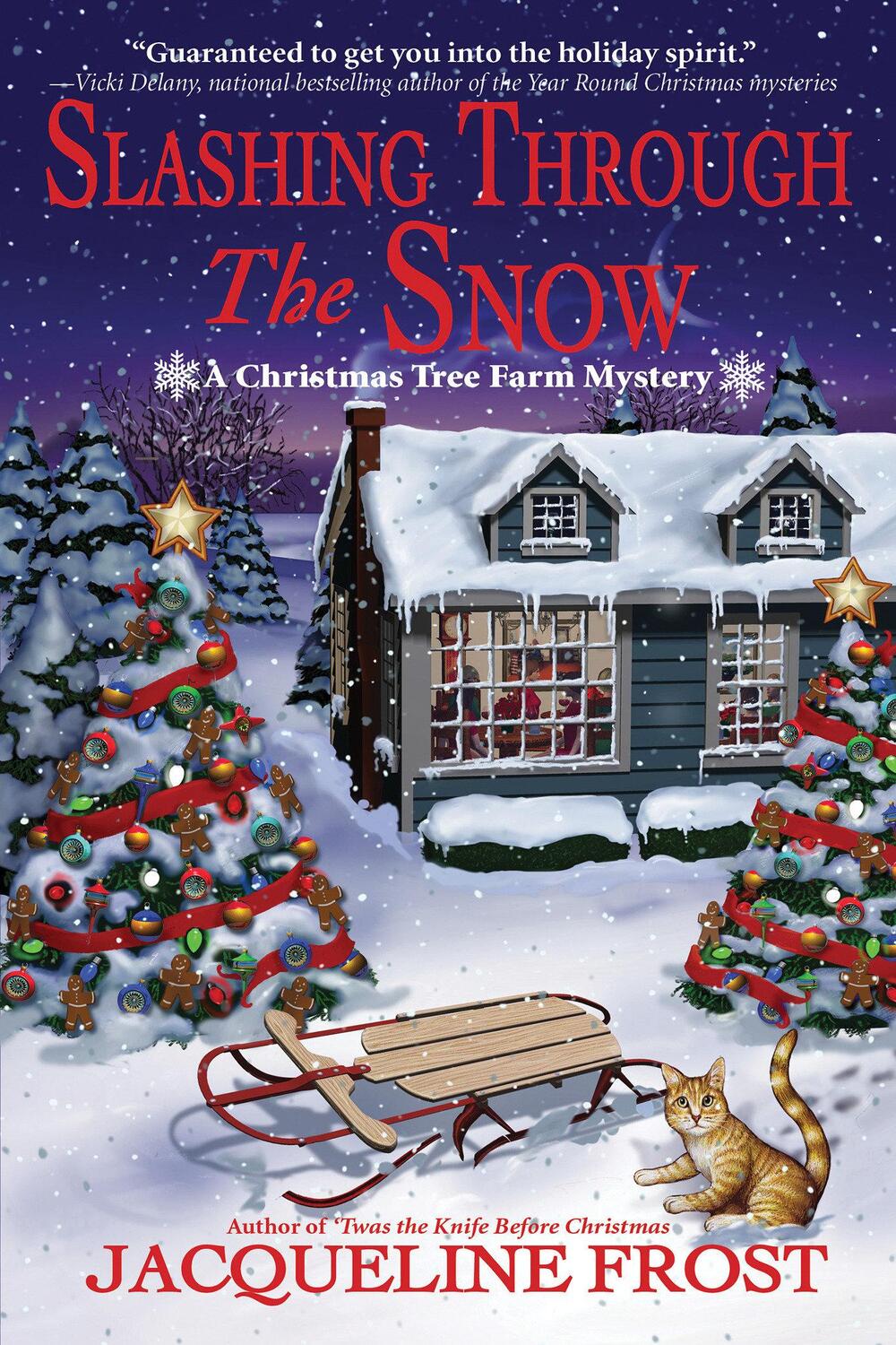 Cover: 9781639104444 | Slashing Through the Snow: A Christmas Tree Farm Mystery | Frost