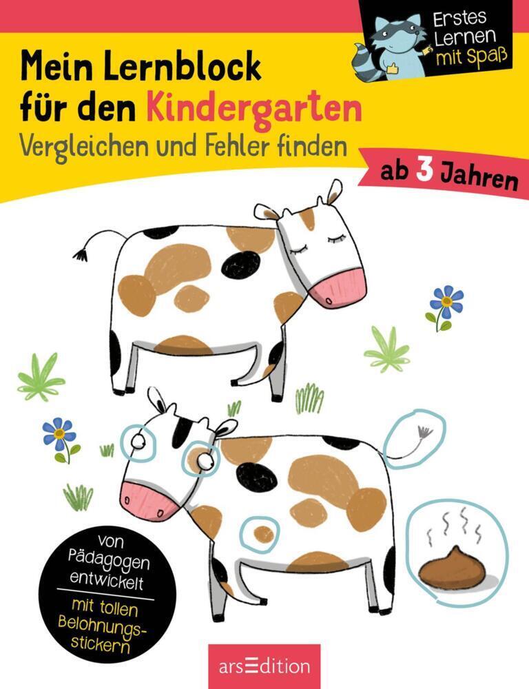 Cover: 9783845845470 | Mein Lernblock für den Kindergarten - Vergleichen und Fehler finden