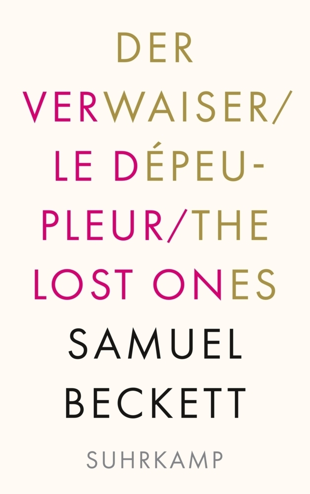 Cover: 9783518243282 | Der Verwaiser. Le dépeupleur. The Lost Ones | Dreisprachige Ausgabe