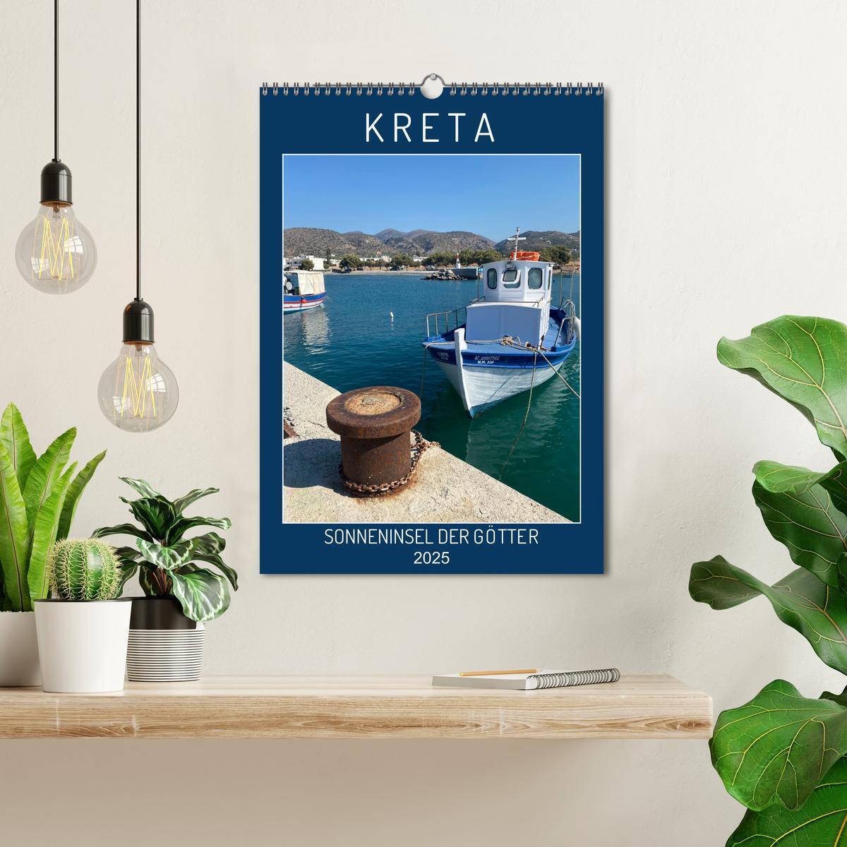 Bild: 9783435908813 | KRETA SONNENINSEL DER GÖTTER (Wandkalender 2025 DIN A3 hoch),...