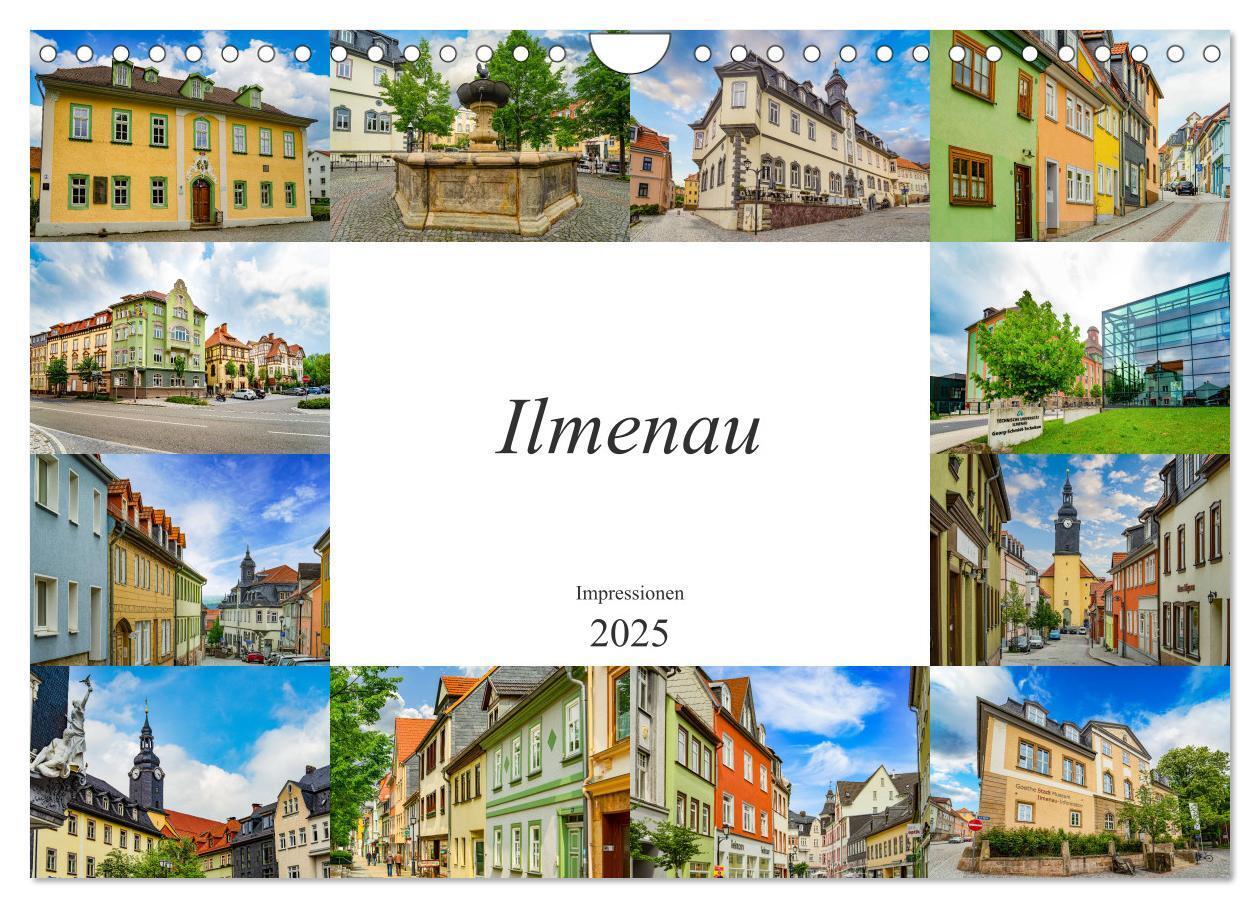 Cover: 9783435229345 | Ilmenau Impressionen (Wandkalender 2025 DIN A4 quer), CALVENDO...