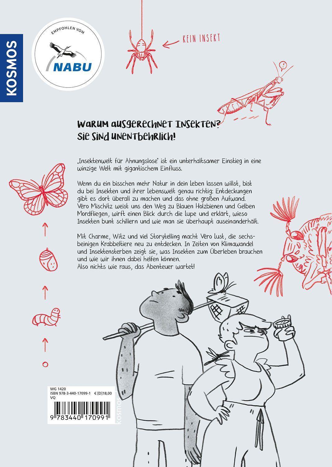 Bild: 9783440170991 | Insektenwelt für Ahnungslose | Véro Mischitz | Taschenbuch | Deutsch