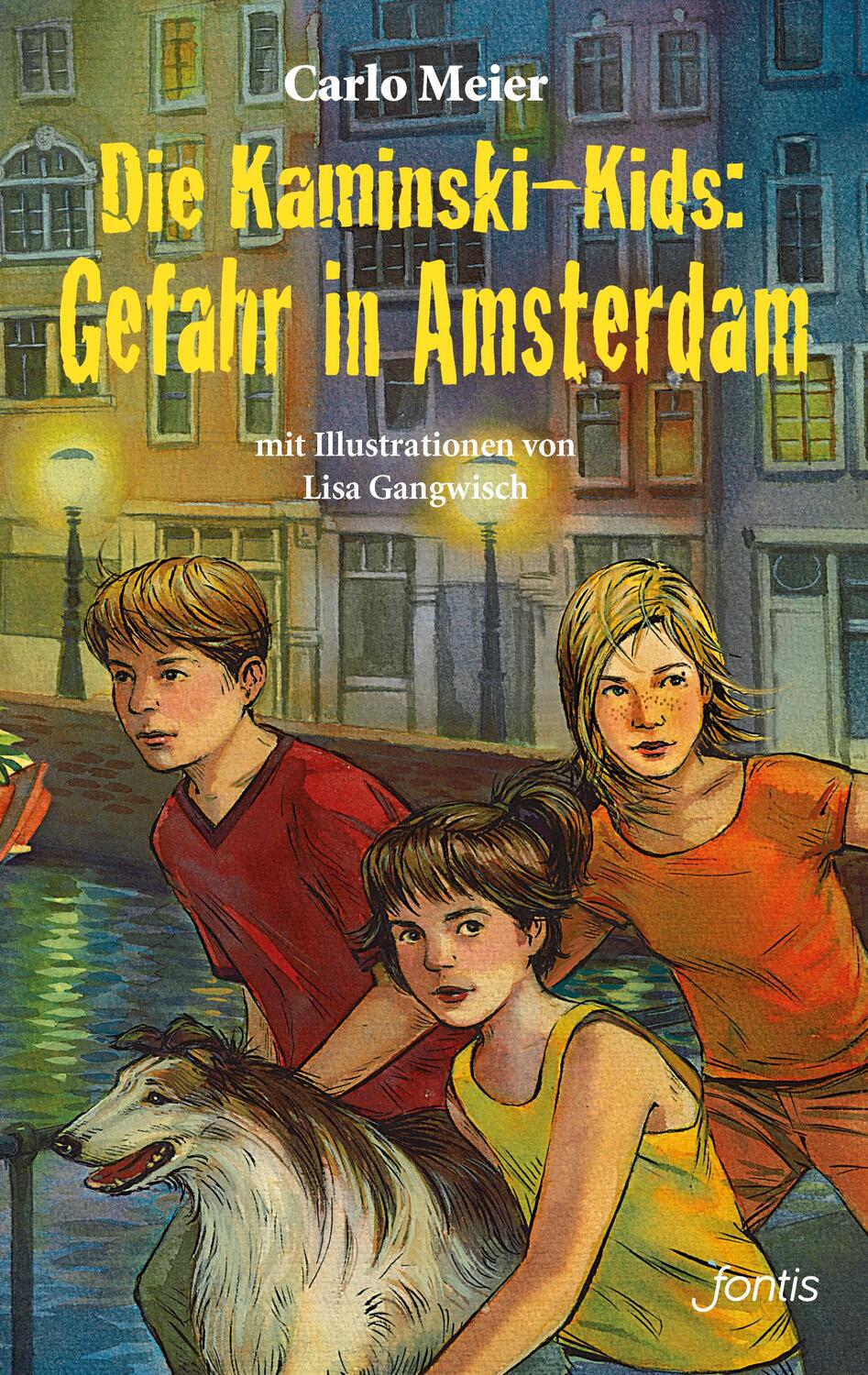 Cover: 9783038482161 | Die Kaminski-Kids: Gefahr in Amsterdam | Carlo Meier | Taschenbuch