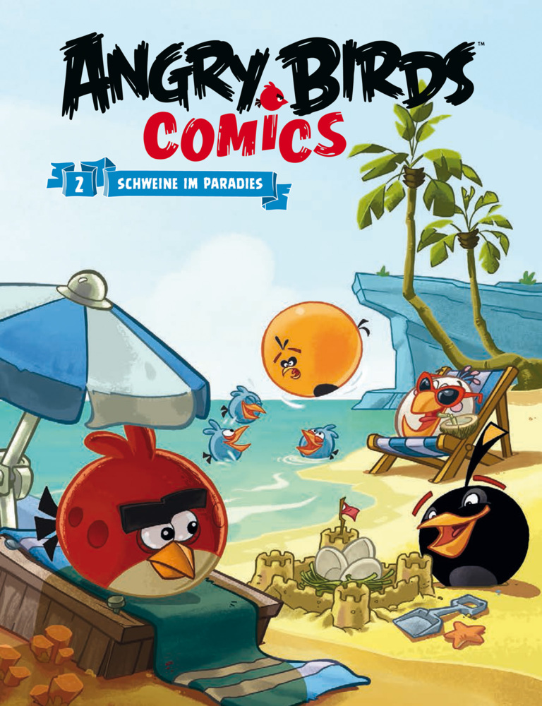 Cover: 9783864254147 | Angry Birds - Schweine im Paradies (Comics) | Jeff Parker (u. a.)