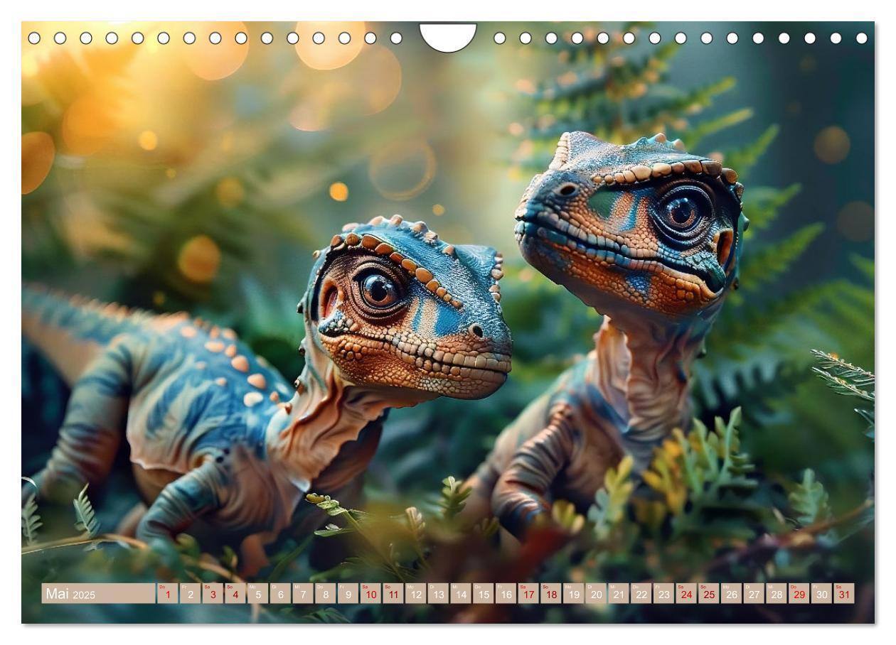 Bild: 9783383797330 | Dino-Babys (Wandkalender 2025 DIN A4 quer), CALVENDO Monatskalender