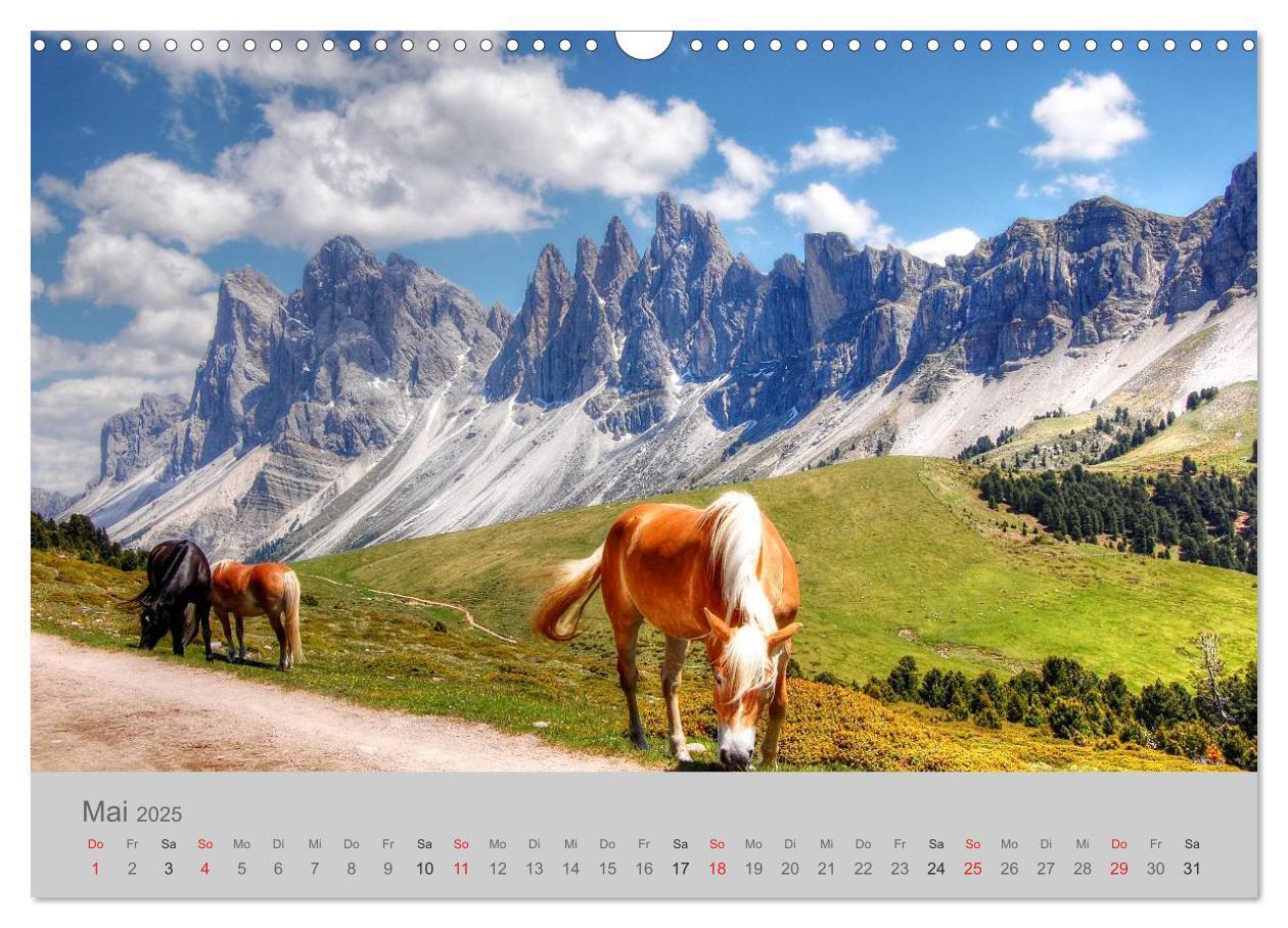 Bild: 9783435809059 | Südtirol - Gröden und Alta Badia (Wandkalender 2025 DIN A3 quer),...