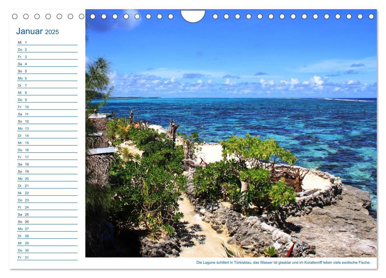 Bild: 9783435509874 | Südsee-Insel Mo'orea (Wandkalender 2025 DIN A4 quer), CALVENDO...