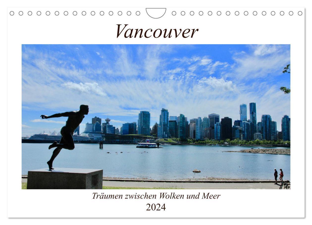 Cover: 9783383139925 | Vancouver - Träumen zwischen Wolken und Meer (Wandkalender 2024 DIN...