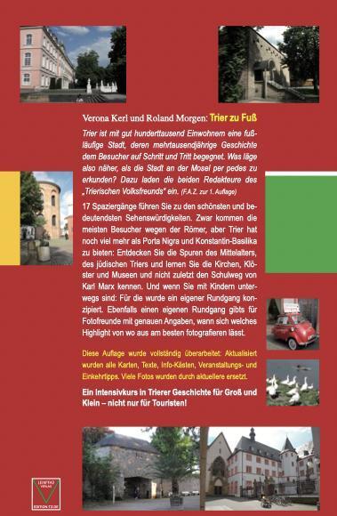 Rückseite: 9783937782904 | Trier zu Fuß | Verona Kerl (u. a.) | Taschenbuch | Deutsch | 2022