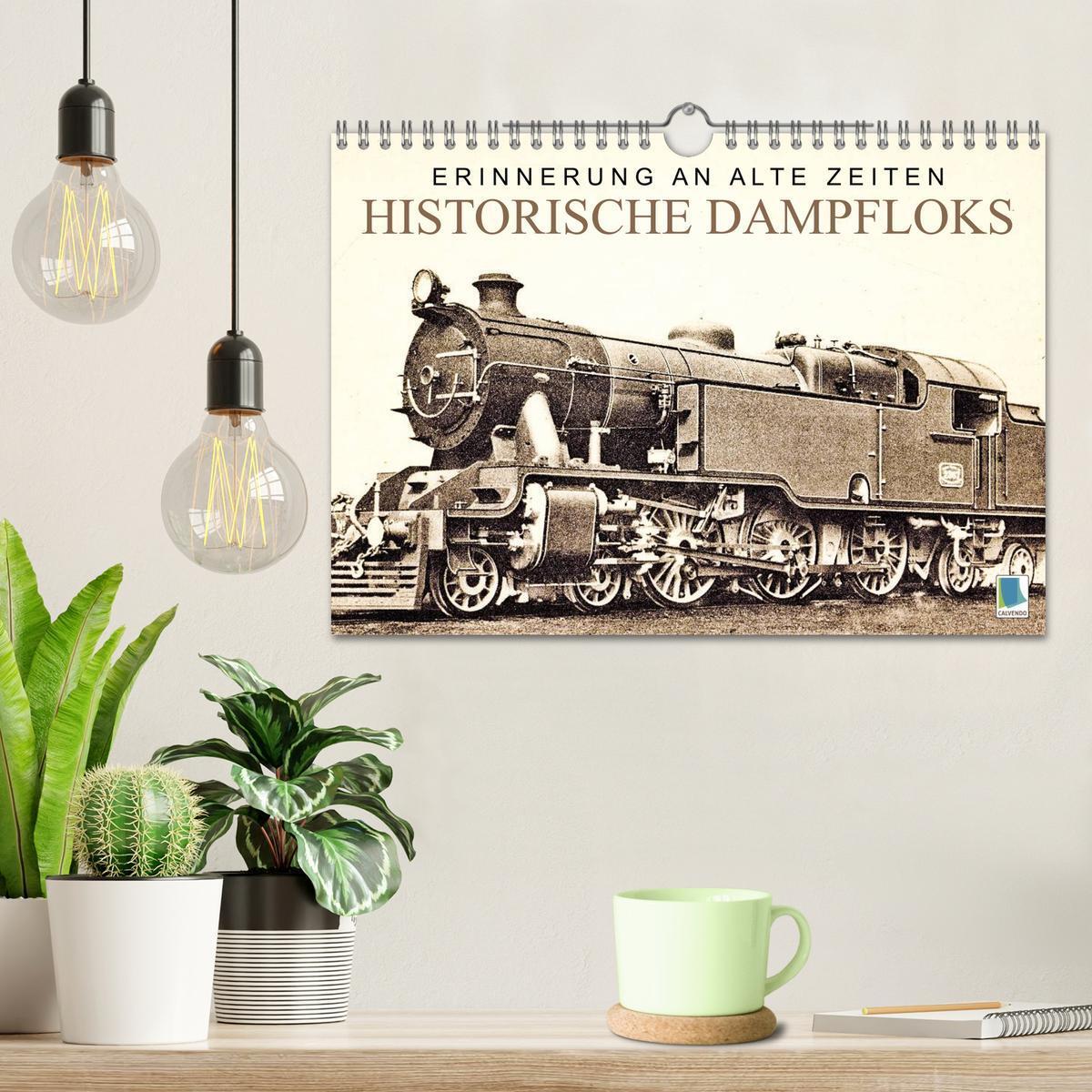 Bild: 9783435706716 | Erinnerung an alte Zeiten: Historische Dampfloks (Wandkalender 2025...