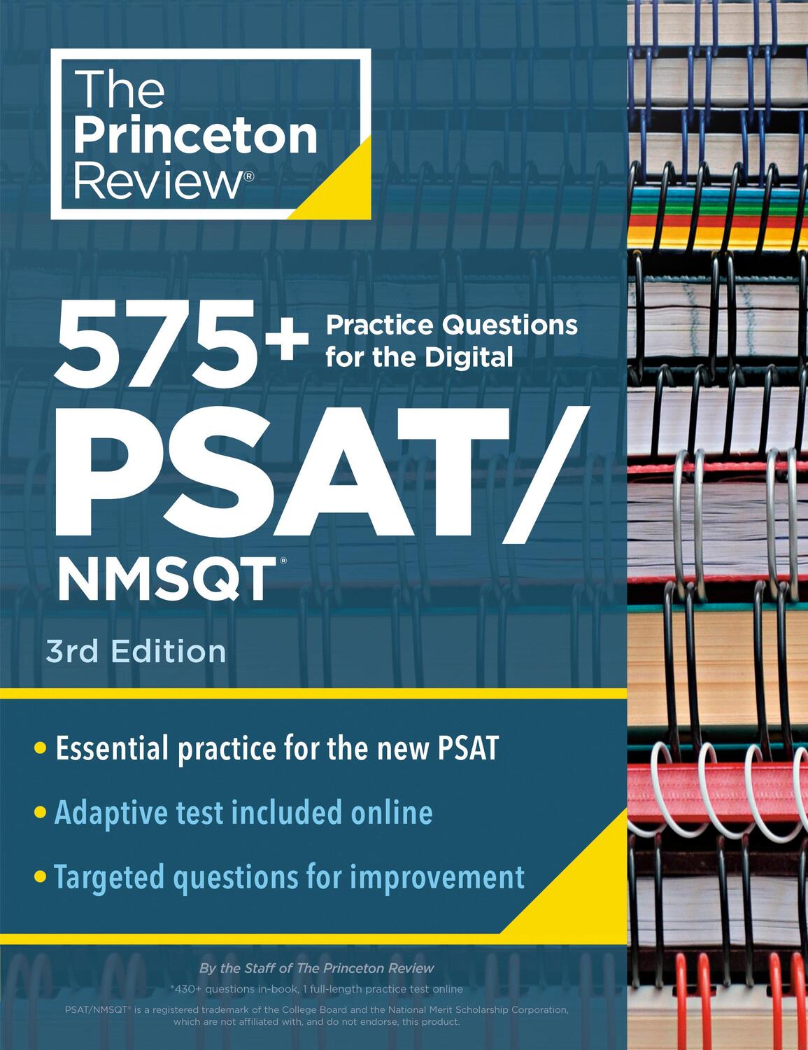 Cover: 9780593516638 | 575+ Practice Questions for the Digital Psat/Nmsqt, 3rd Edition | Buch