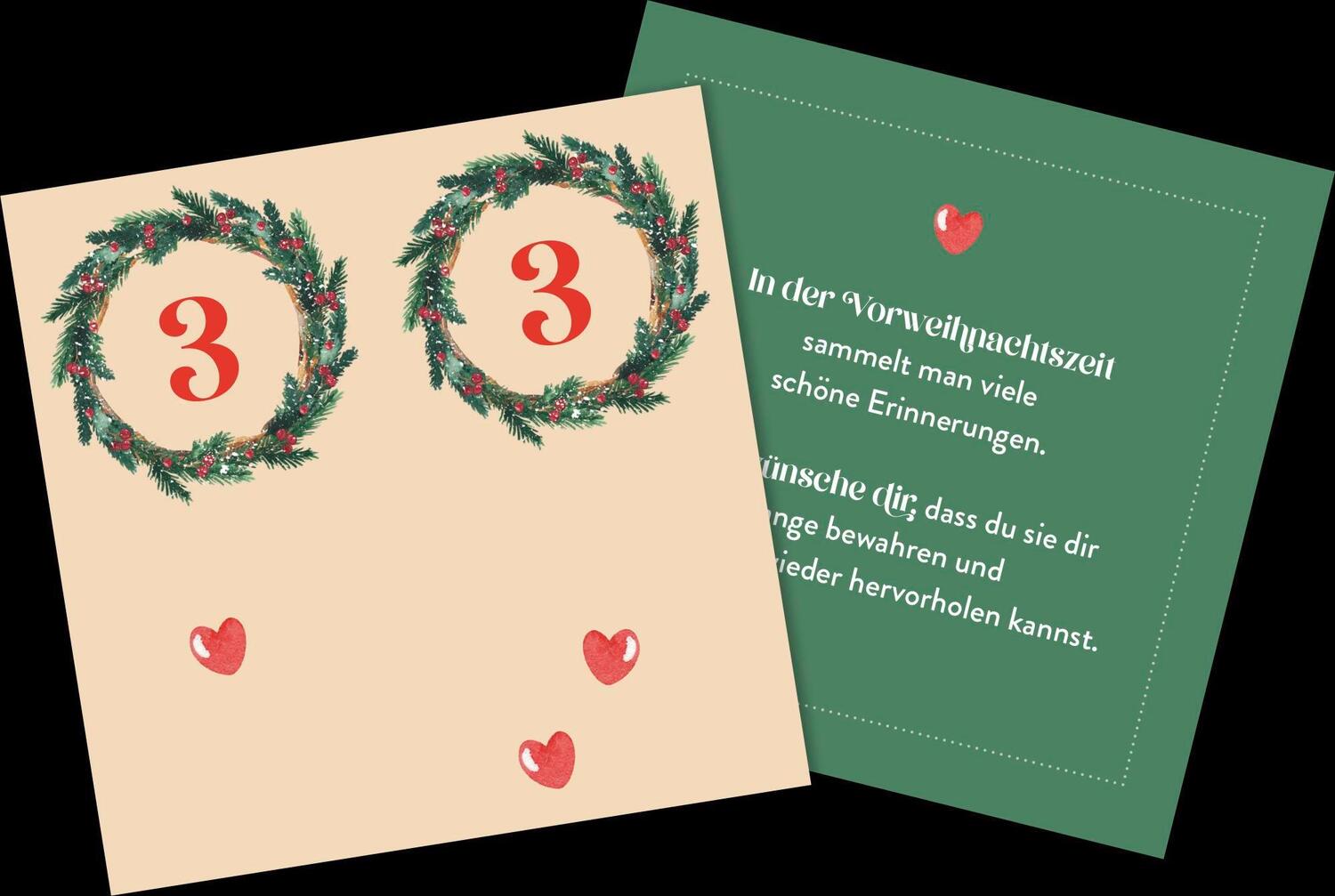 Bild: 4036442012154 | 24 Herzenswünsche für den Advent | Groh Verlag | Kalender | 48 S.