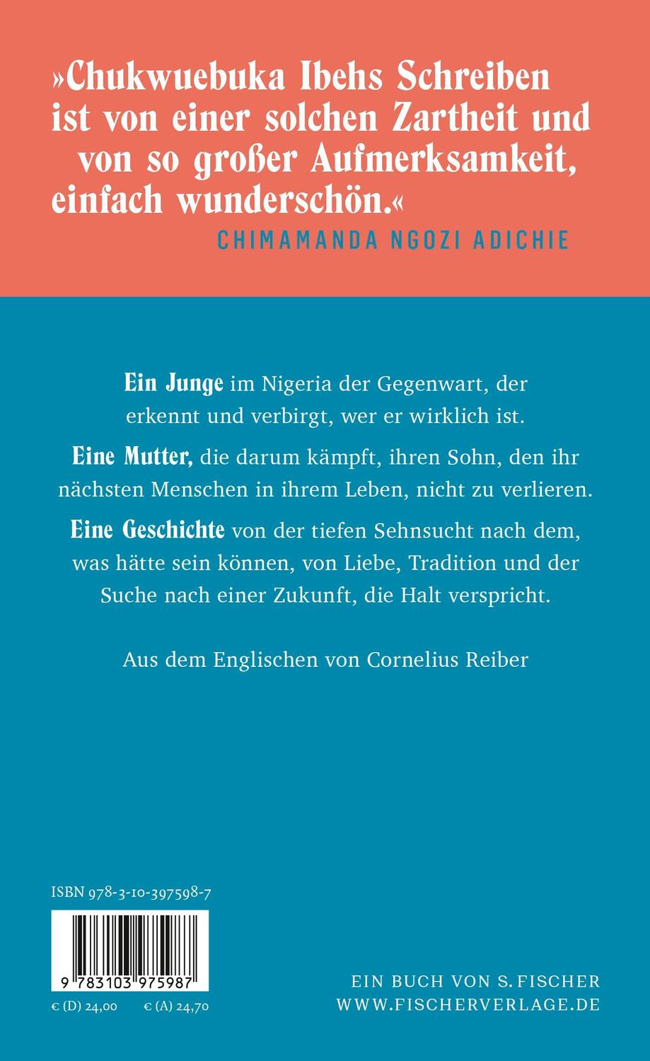 Rückseite: 9783103975987 | Wünschen | Roman | Chukwuebuka Ibeh | Buch | 320 S. | Deutsch | 2024