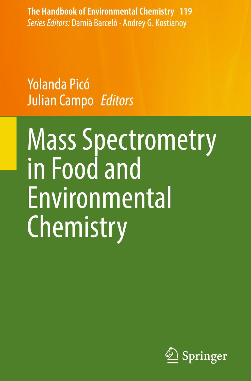 Cover: 9783031190926 | Mass Spectrometry in Food and Environmental Chemistry | Campo (u. a.)