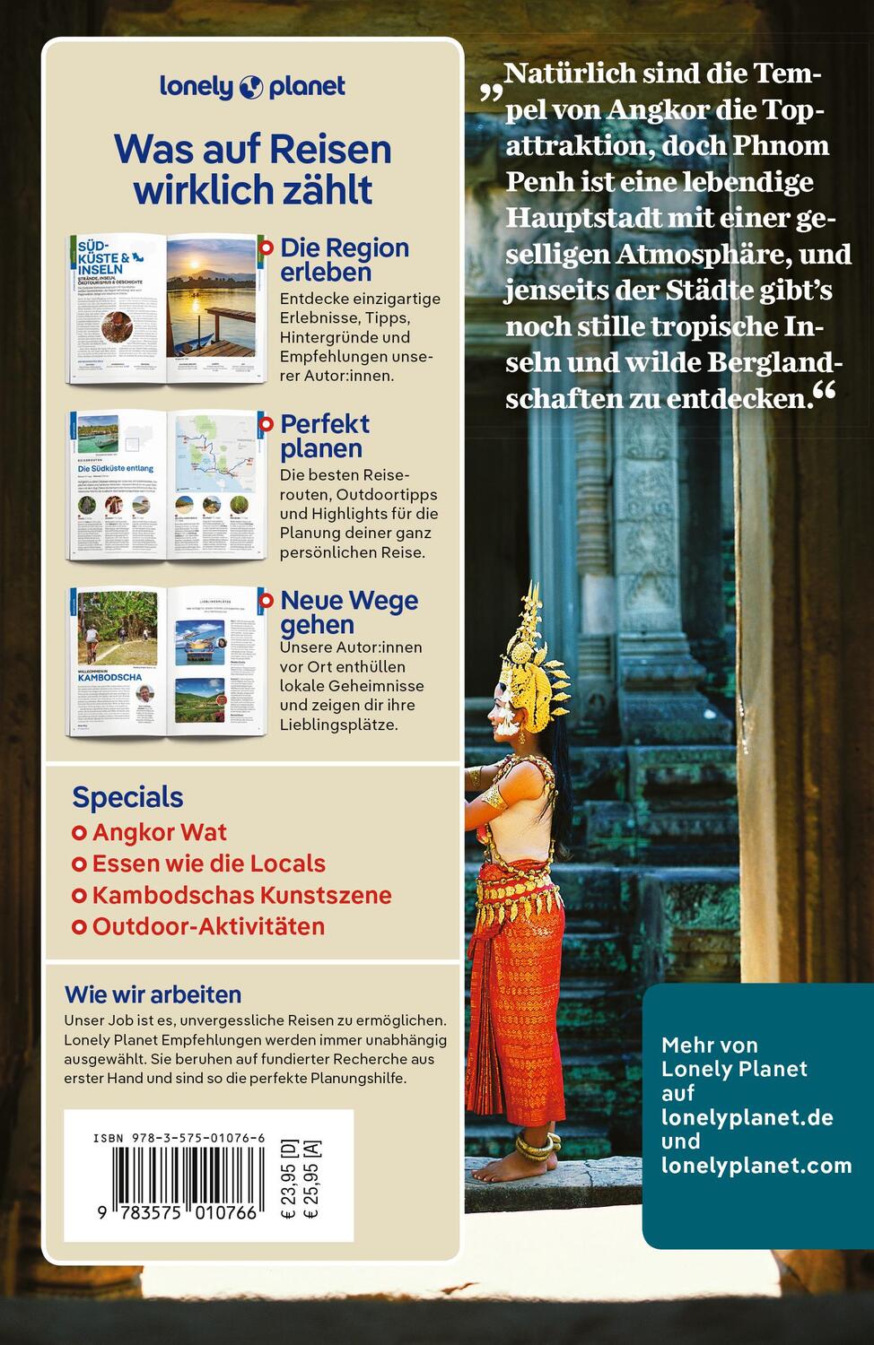 Rückseite: 9783575010766 | LONELY PLANET Reiseführer Kambodscha | Nick Ray (u. a.) | Taschenbuch