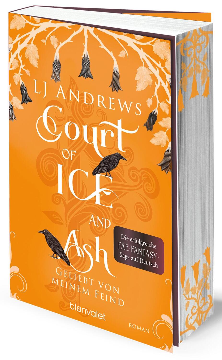 Cover: 9783734163845 | Court of Ice and Ash - Geliebt von meinem Feind | Lj Andrews | Buch