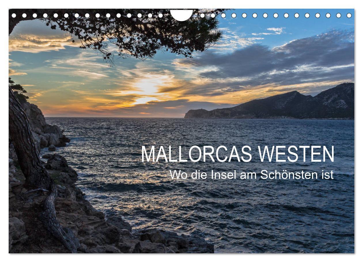 Cover: 9783435417773 | Mallorcas Westen (Wandkalender 2025 DIN A4 quer), CALVENDO...