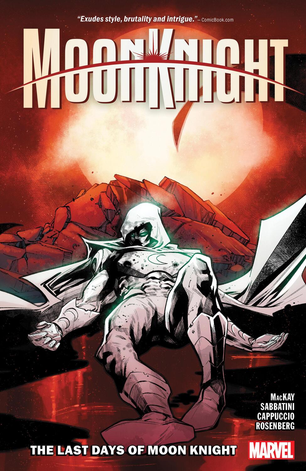 Cover: 9781302950910 | Moon Knight Vol. 5: The Last Days of Moon Knight | Jed Mackay | Buch
