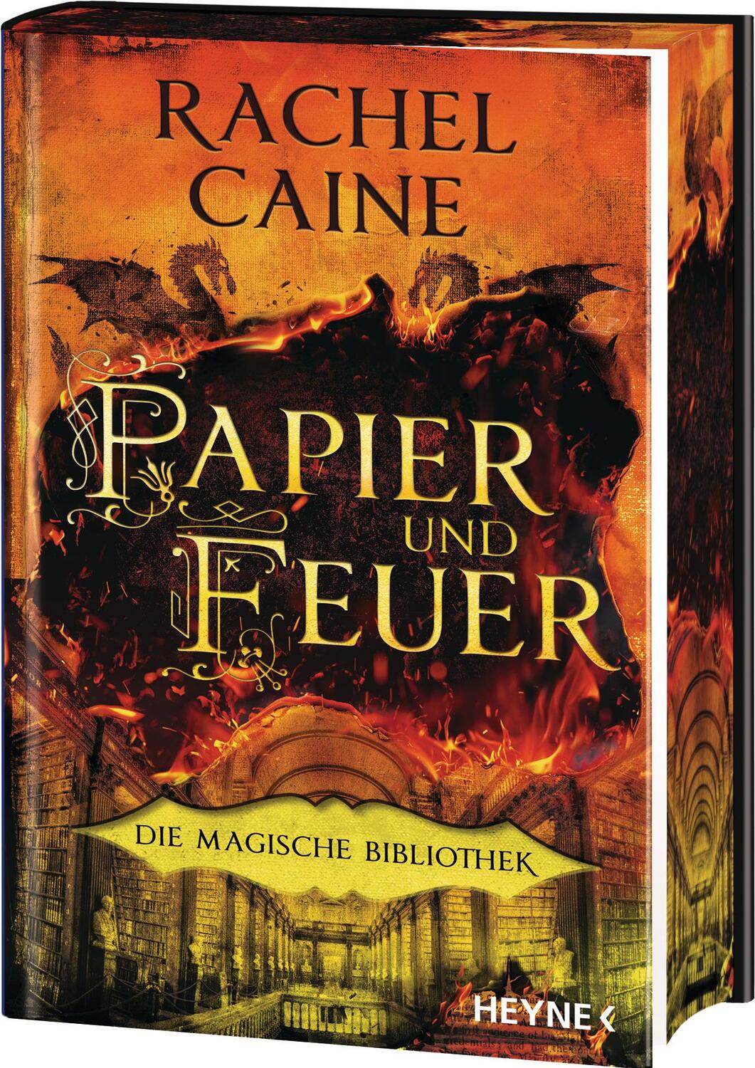 Cover: 9783453323223 | Papier und Feuer - Die Magische Bibliothek | Rachel Caine | Buch