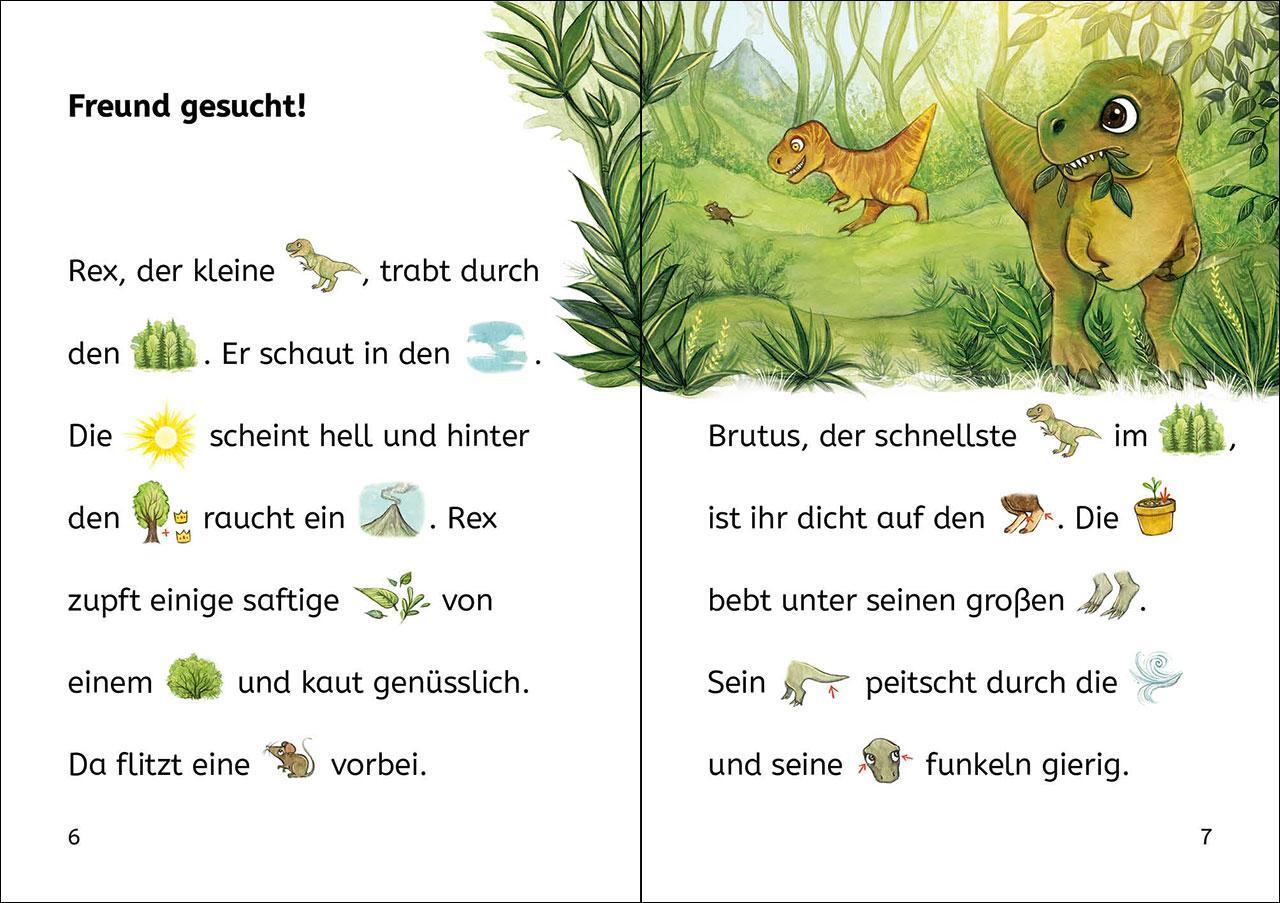 Bild: 9783743214804 | Bildermaus - Der kleine Dino sucht einen Freund | Maja von Vogel