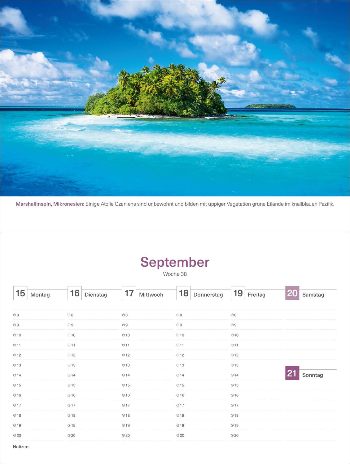 Bild: 9783965913691 | Farben der Erde - KUNTH Tischkalender 2025 | Kalender | 54 S. | 2025