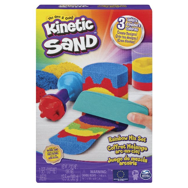 Cover: 778988571002 | Kinetic Sand Rainbow Mix Set | 57100 | Deutsch | Spin Master