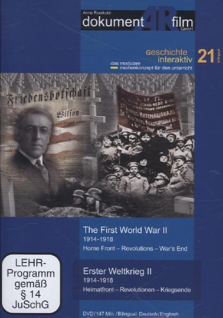 Cover: 9783942618137 | Erster Weltkrieg II 1914-1918 / The First World War II 1914-1918, DVD