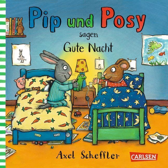 Cover: 9783551519146 | Pip und Posy: Minibuch Pip und Posy sagen gute Nacht | Axel Scheffler