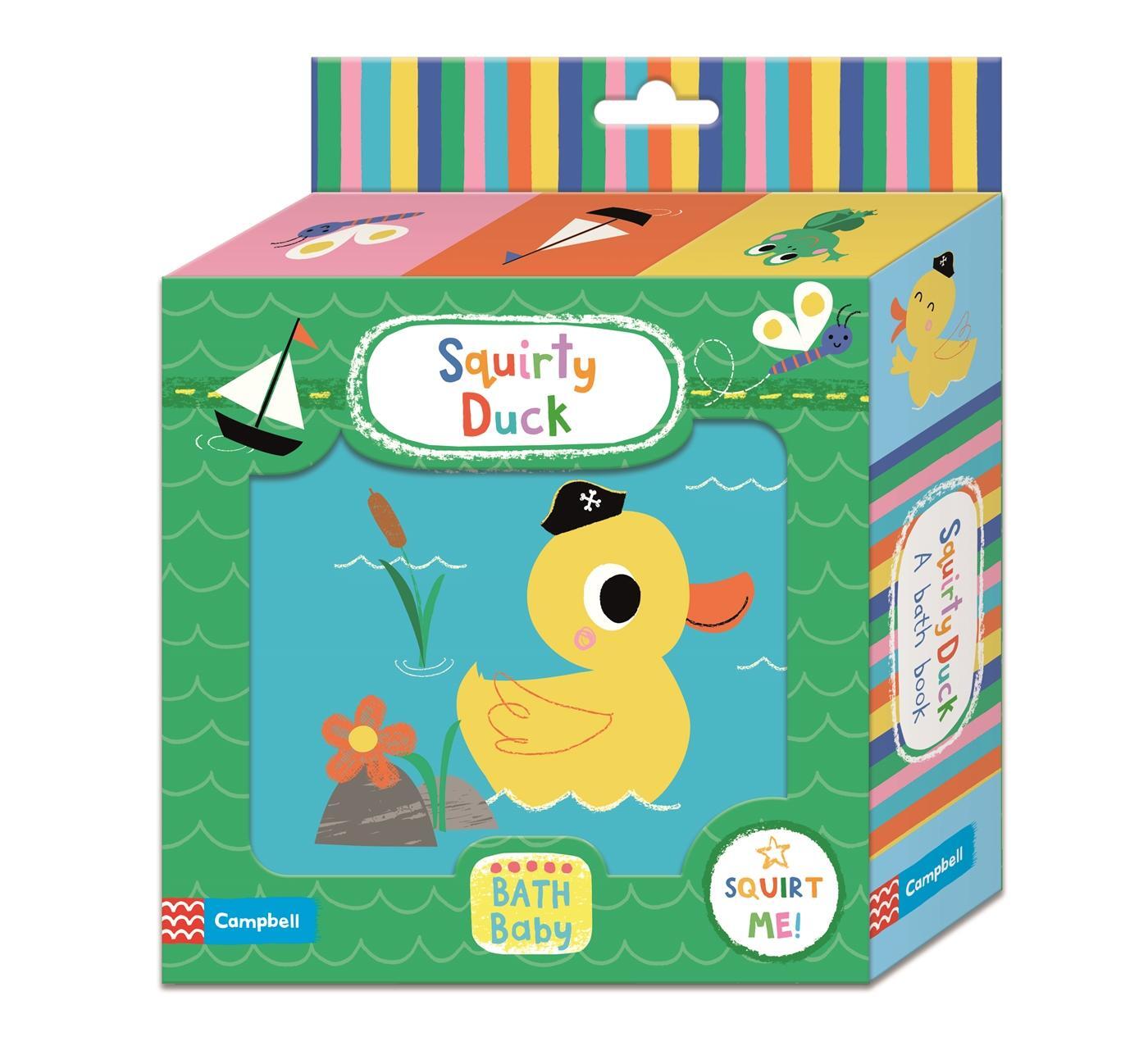 Cover: 9781529003765 | Squirty Duck Bath Book | Campbell Books | Buch | Englisch | 2019