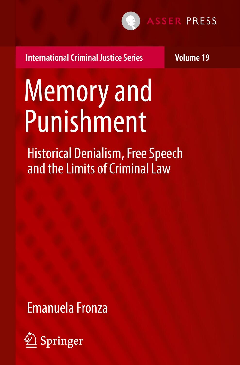 Cover: 9789462652330 | Memory and Punishment | Emanuela Fronza | Buch | xxxix | Englisch