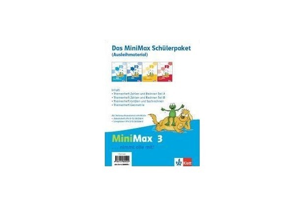 Cover: 9783122805500 | MiniMax 3 | Broschüre | geheftet | 136 S. | Deutsch | 2014 | Klett