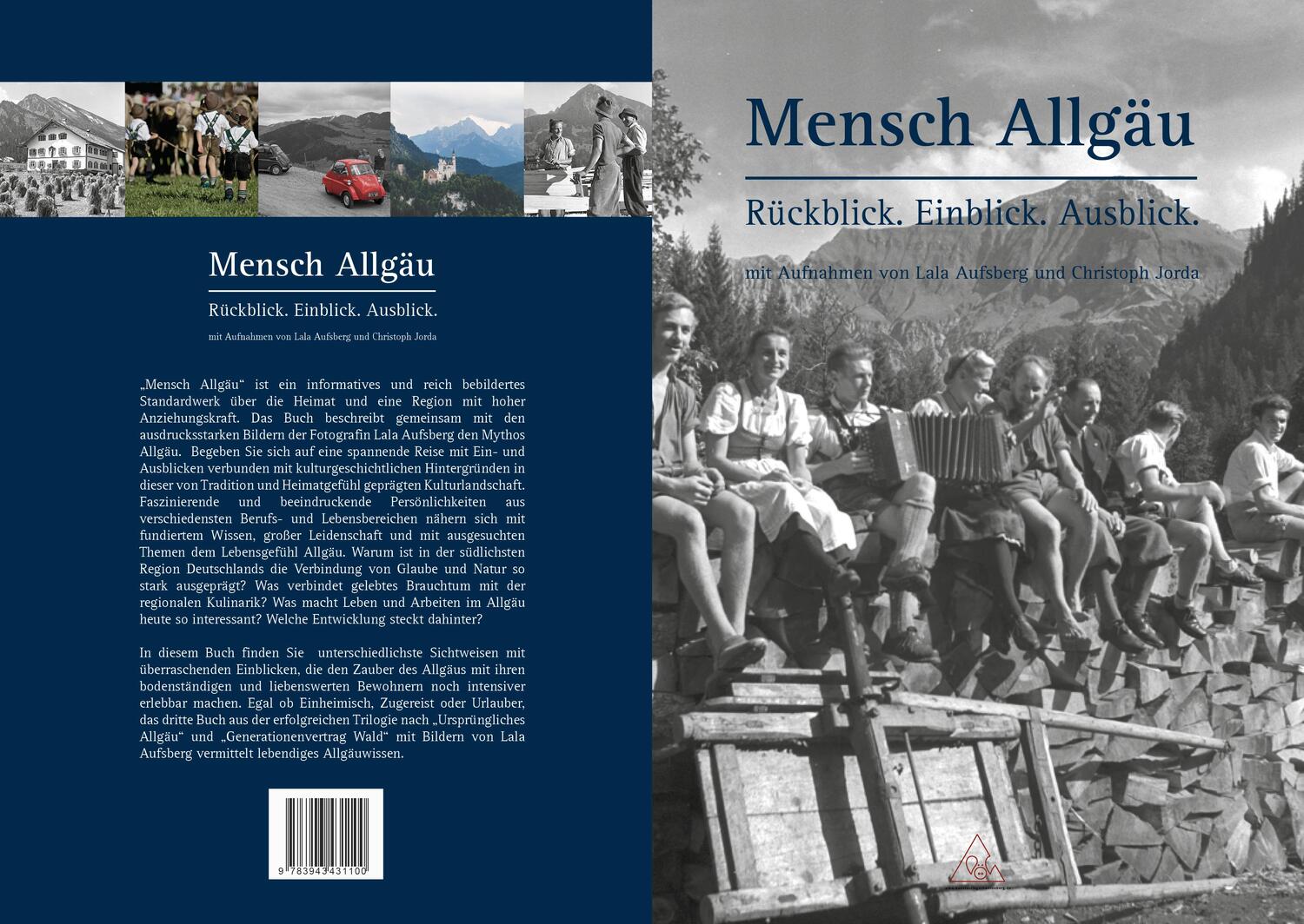 Cover: 9783943431100 | Mensch Allgäu | Rückblick Einblick Ausblick | Gerlinde Hagelmüller