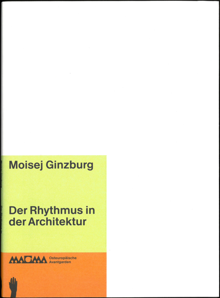 Cover: 9783959052344 | Der Rhythmus in der Architektur | Moisej Ginzburg | Taschenbuch | 2021