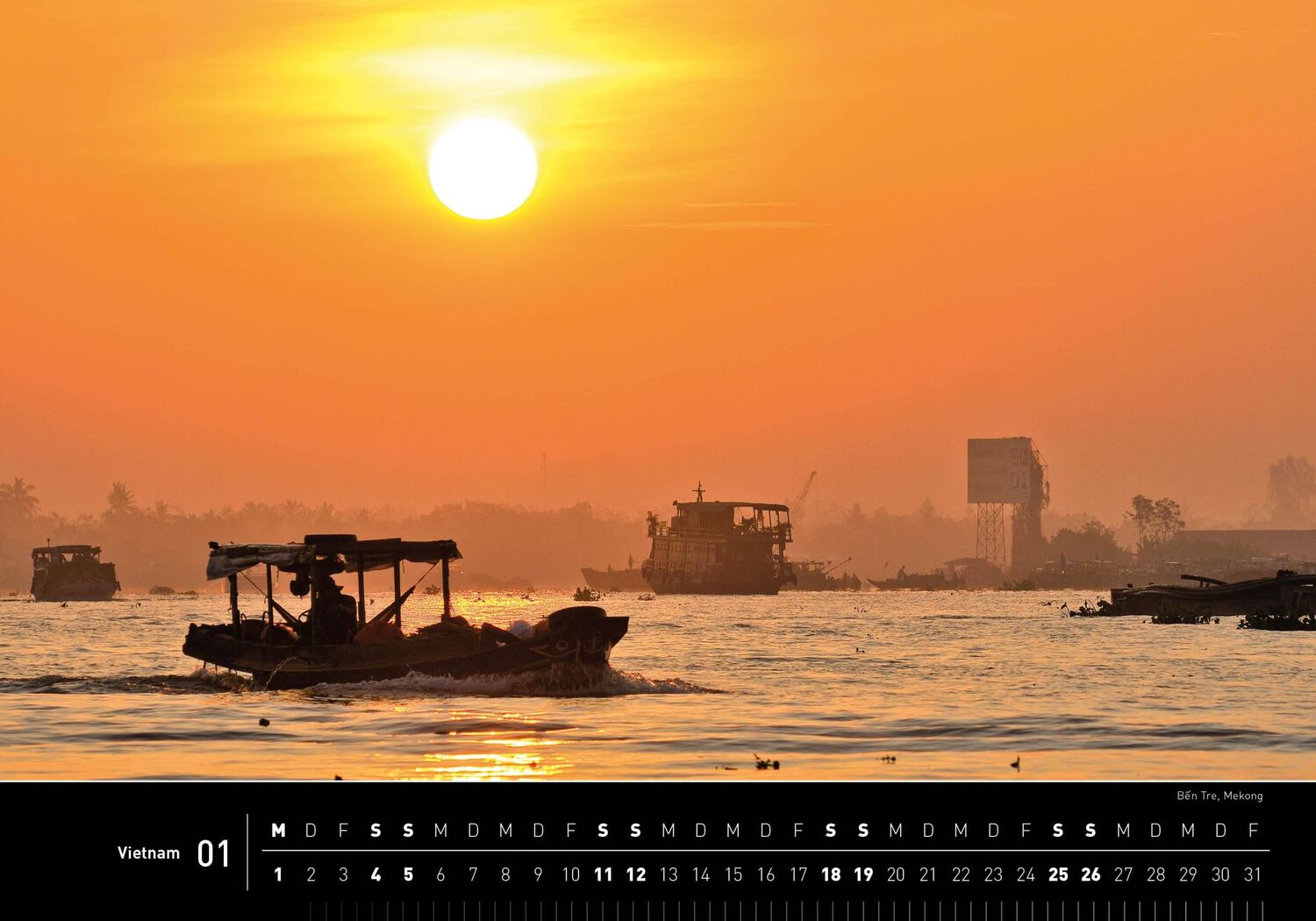 Bild: 9783968555287 | 360° Vietnam Premiumkalender 2025 | Gerhard Zwerger-Schoner | Kalender