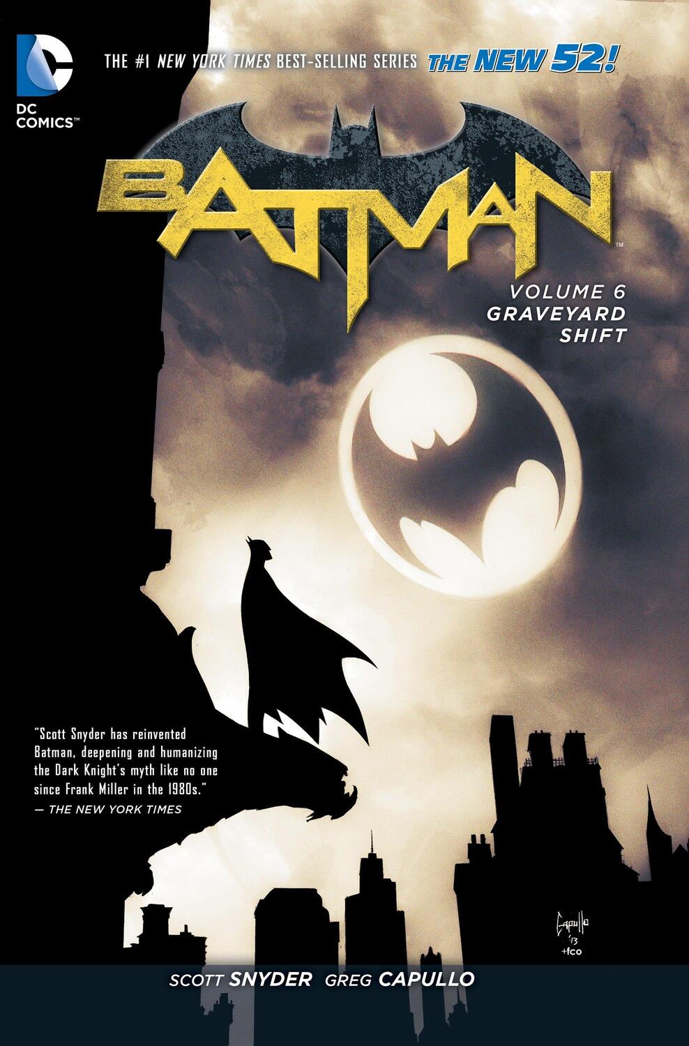 Cover: 9781401257538 | Batman Vol. 6: Graveyard Shift (the New 52) | Scott Snyder | Buch