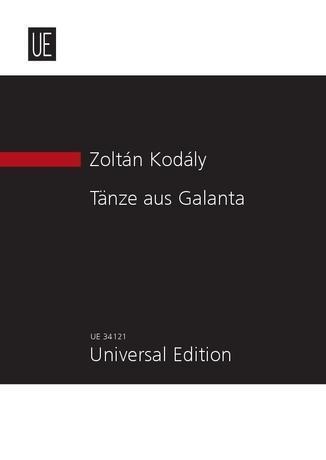 Cover: 9783702466619 | Dances Of Galanta | für Orchester. Studienpartitur. | Zoltán Kodály