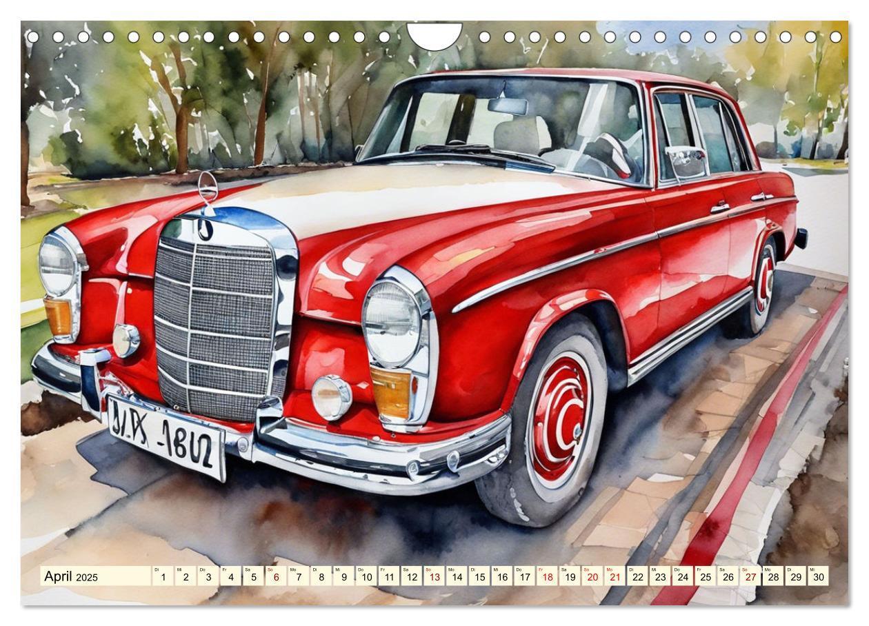 Bild: 9783383812927 | Oldtimer - Kultmodelle aus den 1960er Jahren (Wandkalender 2025 DIN...